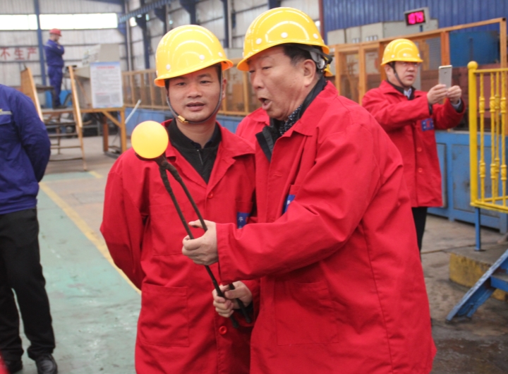 Duobaoshan Copper customers of Zijin Group Visiting